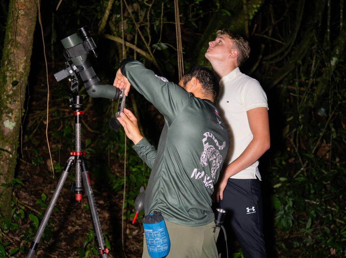Private Night Walk — Entrance Fee Included — Private departure · admission included in Monteverde Wildlife Refuge, Monteverde, Costa Rica